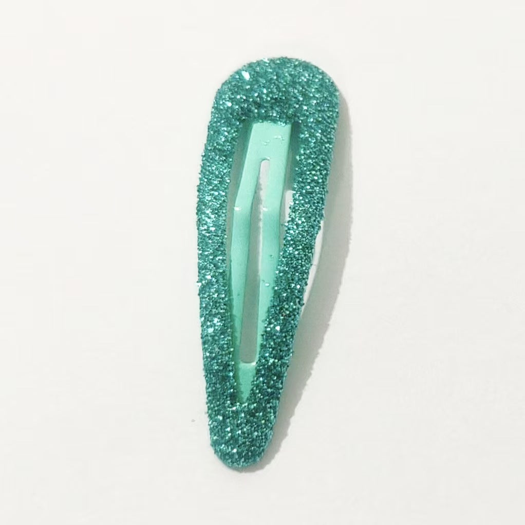 Glitter Hair Clip Head Accessory Colorful BB Clip Cute Kids Hair Clip Head Accessory Bangs Side Clip