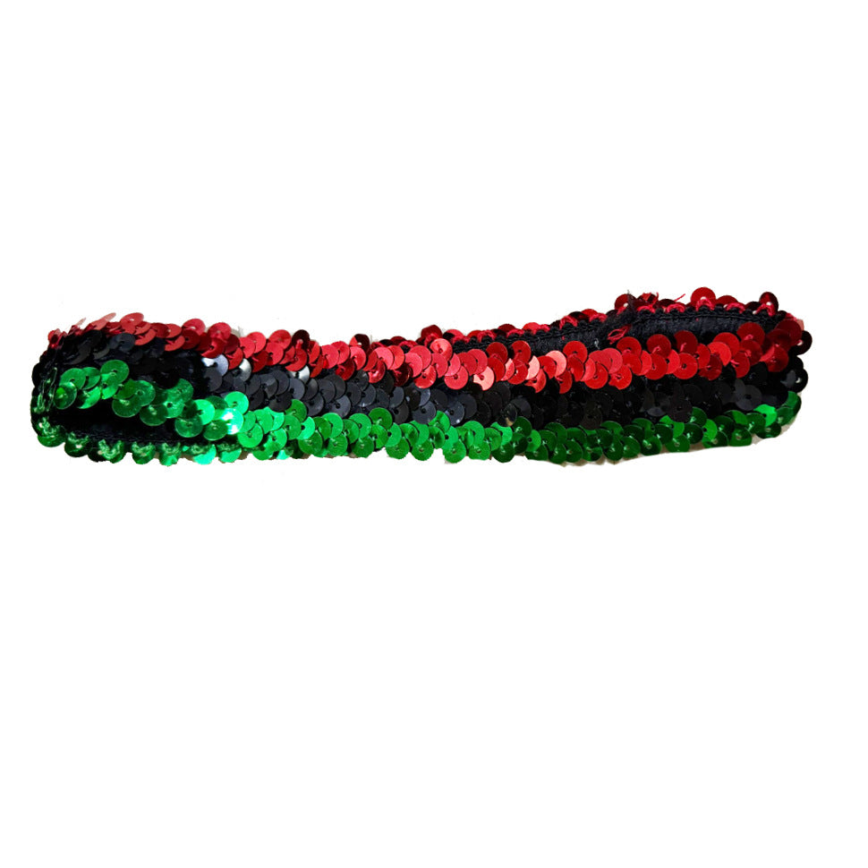 Glitter Hair Band Headband Elastic Kids Fashion Hair Accessory Hairpin