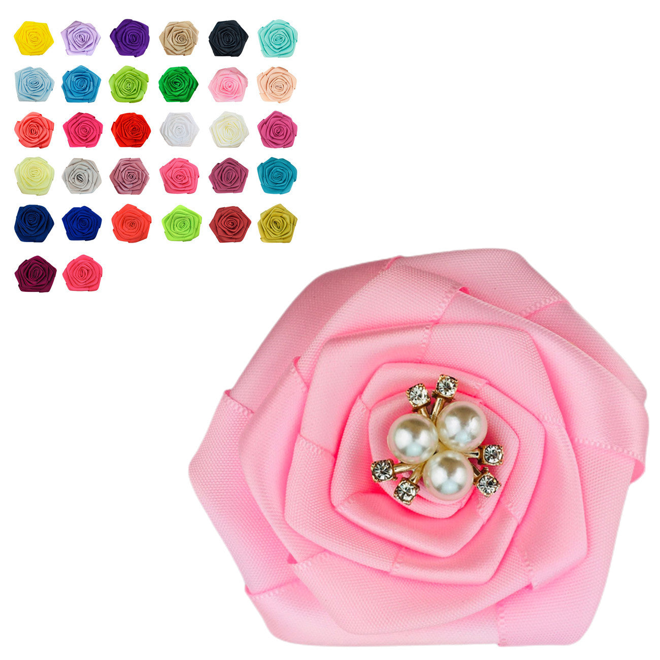 6cm 6 Flower Kids Hair Accessory Accessory