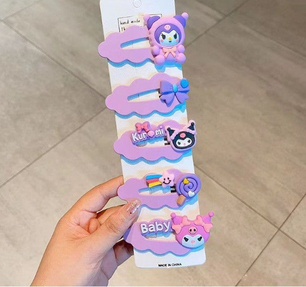 Kids Hair Clip Flower Hair Tie Hair Accessory Elastic Band Girl Headband Hairpin