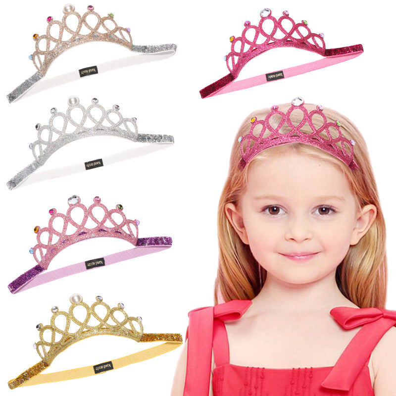 Hair Band 40927 Hair Accessory Fashion Crystal Kids Hair Band