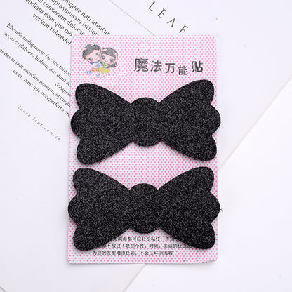 Black Flyaway Hair Kids Velcro Hair Accessory Bangs Head Accessory