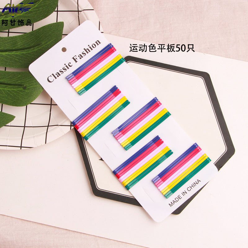 Colorful Barrette Hairpin Cute Kids Hair Clip Hair Accessory Bangs Side Clip