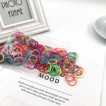 Kids Hair Accessory Hair Tie Elastic Band Colorful Hair Tie