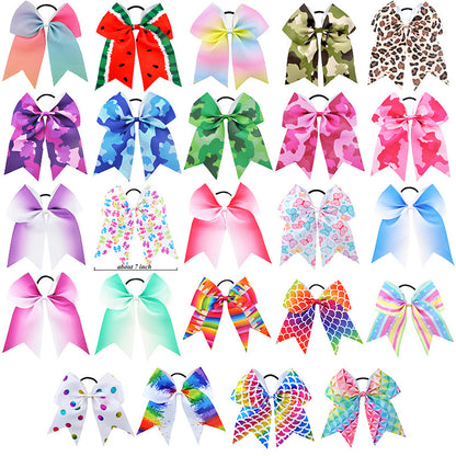 Kids Head Accessory 8 Bow Elastic Band