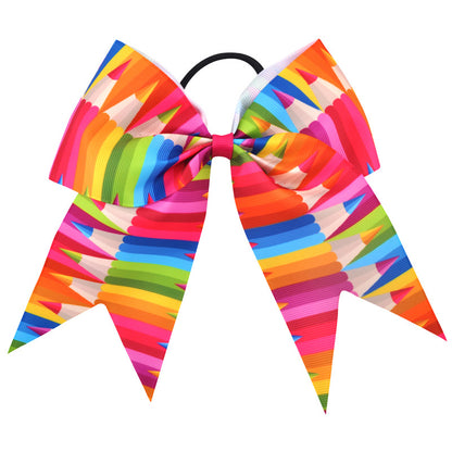 Kids Head Accessory 8 Bow Elastic Band