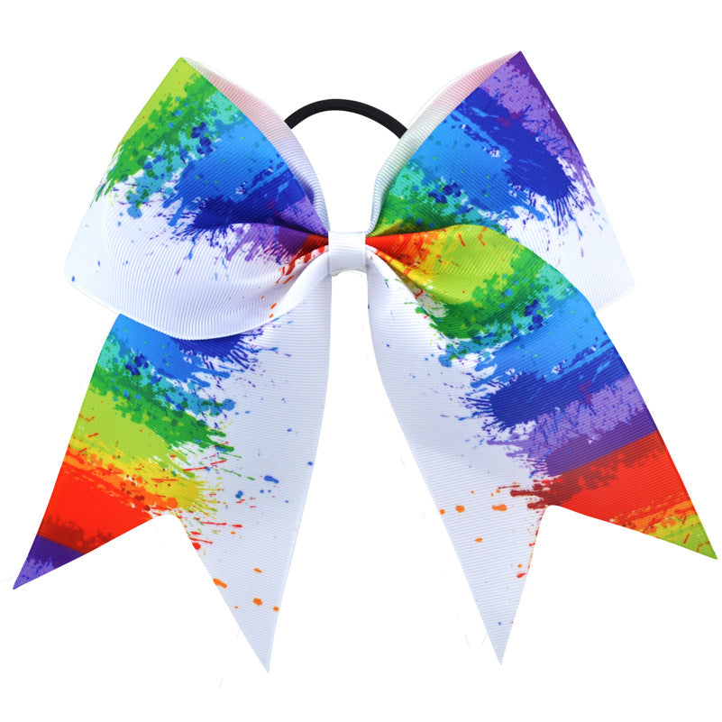 Kids Head Accessory 8 Bow Elastic Band