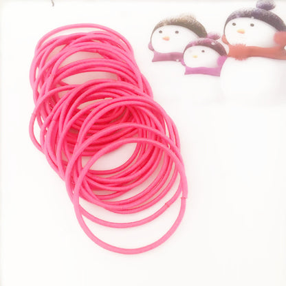 2MM Minimalist Hair Tie Kids Elastic Band Hair Tie Hair Accessory Elastic Band