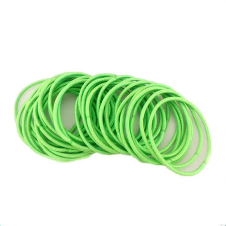 2MM Minimalist Hair Tie Kids Elastic Band Hair Tie Hair Accessory Elastic Band