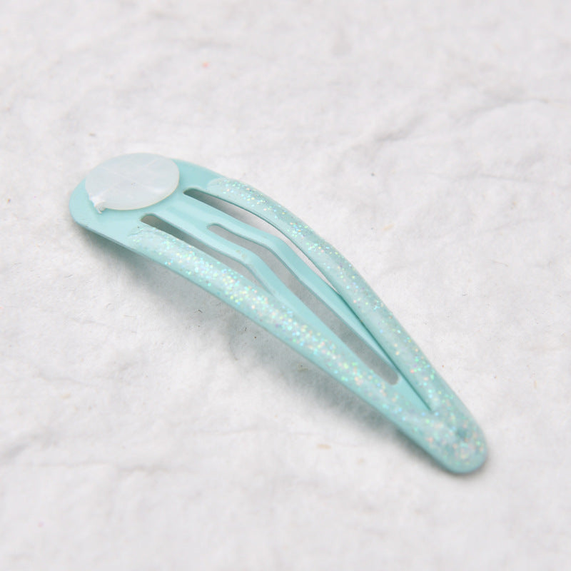 5cm BB Clip Accessory Colorful Kids Hair Clip Side Clip Teardrop Clip