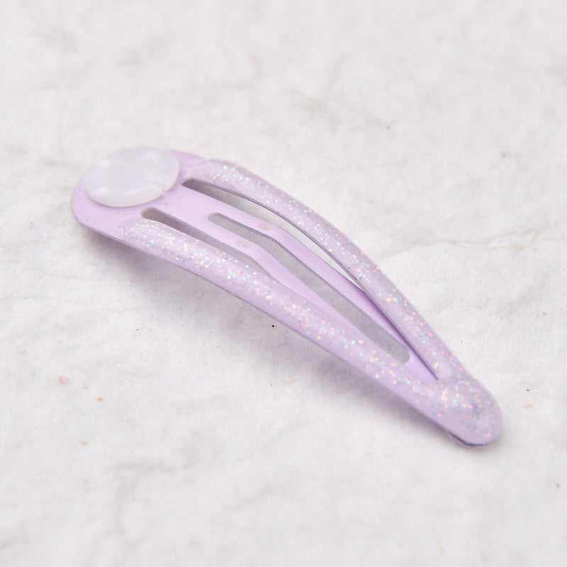 5cm BB Clip Accessory Colorful Kids Hair Clip Side Clip Teardrop Clip