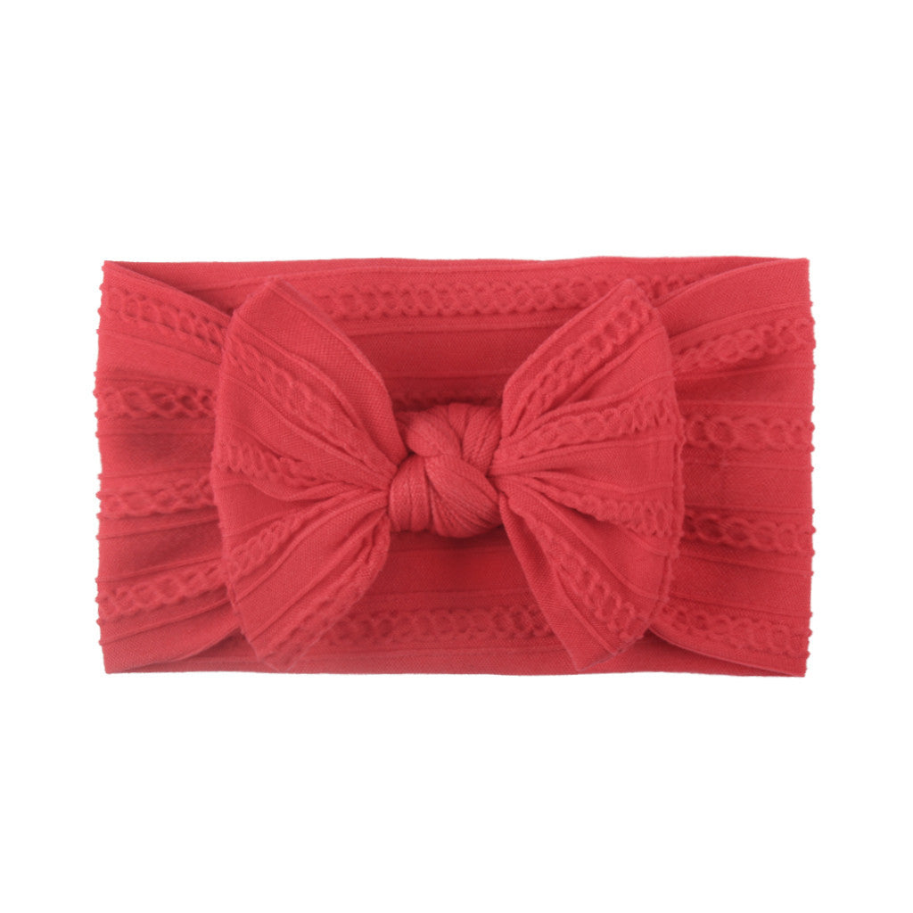 Nylon Kids Head Accessory Bow Hair Band