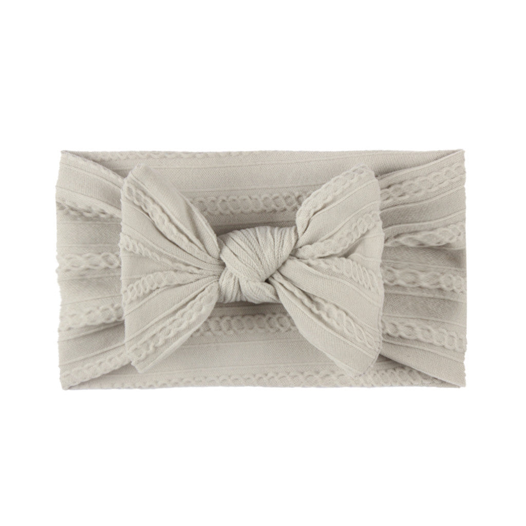 Nylon Kids Head Accessory Bow Hair Band