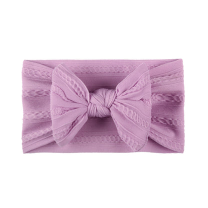 Nylon Kids Head Accessory Bow Hair Band