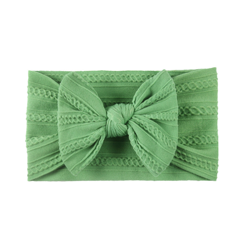 Nylon Kids Head Accessory Bow Hair Band
