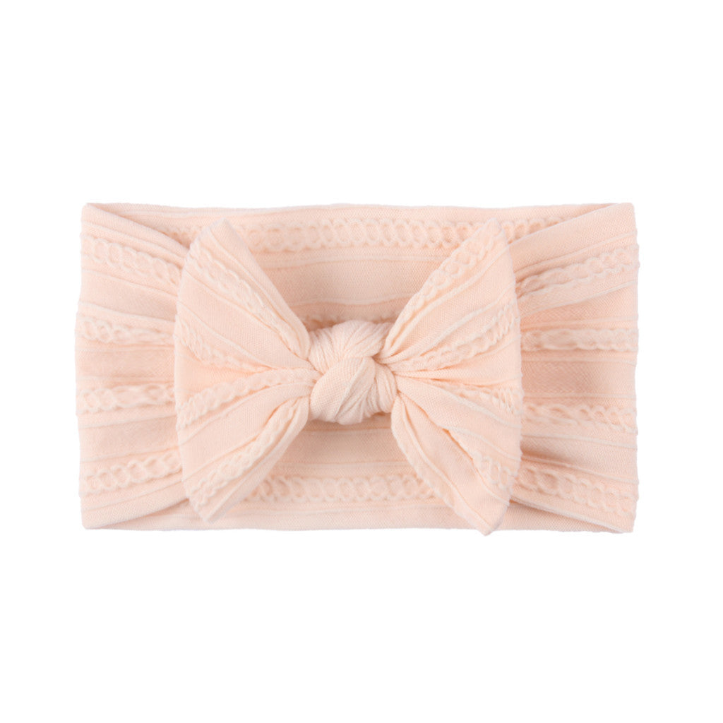 Nylon Kids Head Accessory Bow Hair Band