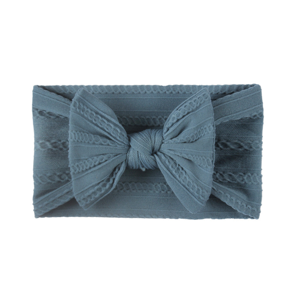 Nylon Kids Head Accessory Bow Hair Band