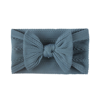 Nylon Kids Head Accessory Bow Hair Band