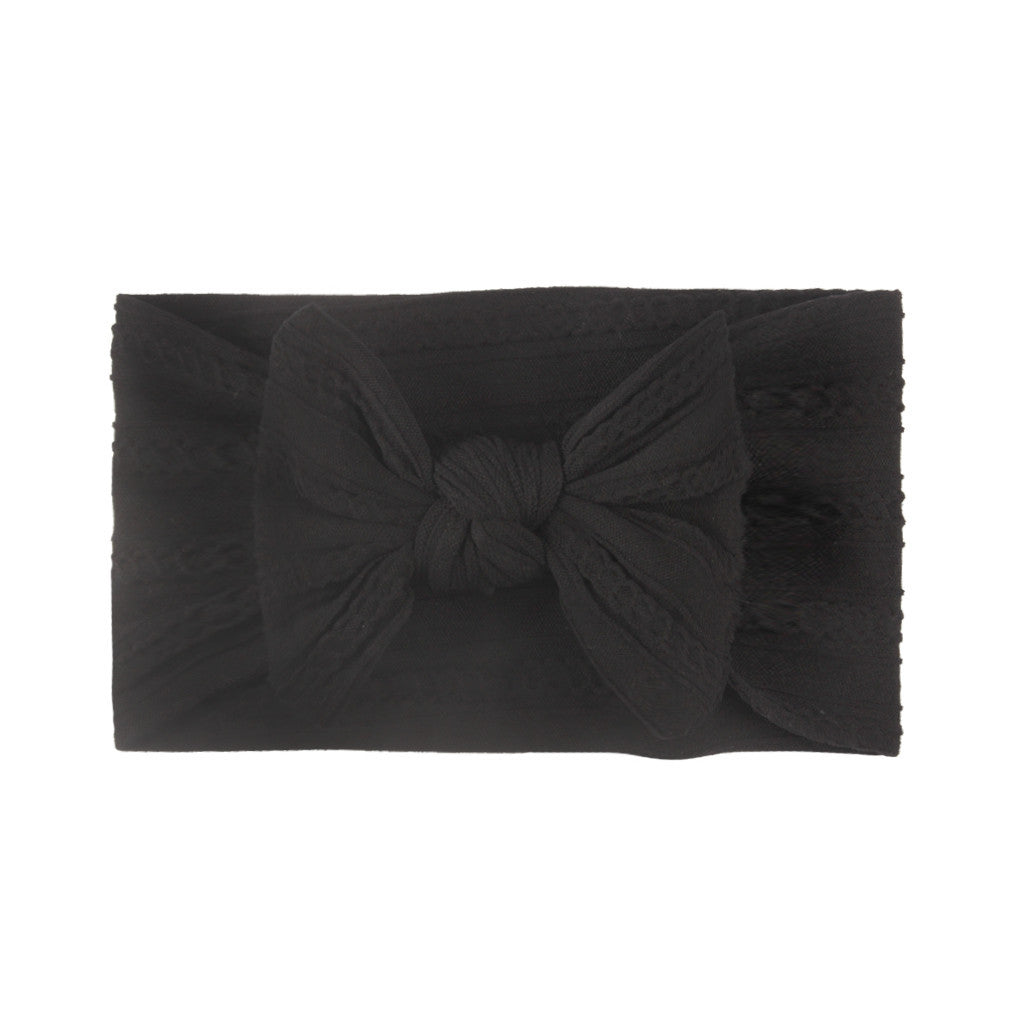 Nylon Kids Head Accessory Bow Hair Band