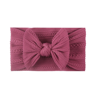 Nylon Kids Head Accessory Bow Hair Band