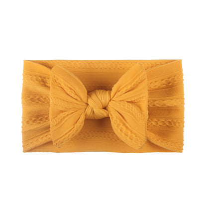 Nylon Kids Head Accessory Bow Hair Band
