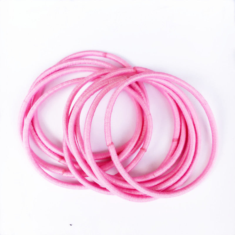 2MM Minimalist Hair Tie Kids Elastic Band Hair Tie Hair Accessory Elastic Band