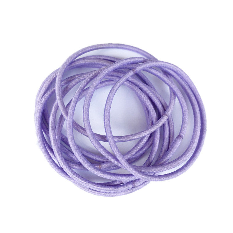2MM Minimalist Hair Tie Kids Elastic Band Hair Tie Hair Accessory Elastic Band