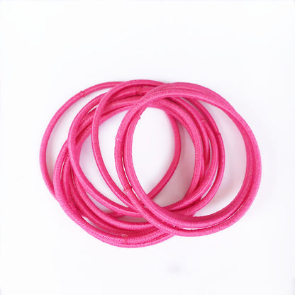 2MM Minimalist Hair Tie Kids Elastic Band Hair Tie Hair Accessory Elastic Band