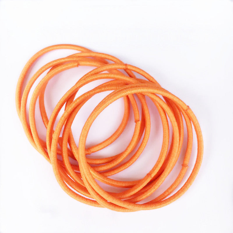 2MM Minimalist Hair Tie Kids Elastic Band Hair Tie Hair Accessory Elastic Band