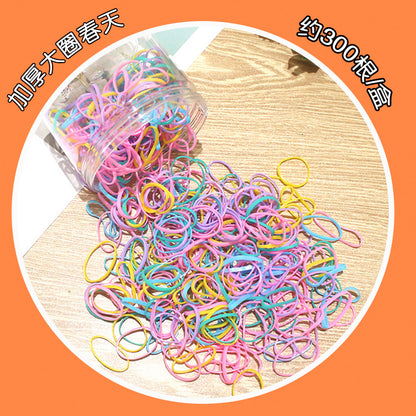 Elastic Band Kids Headband Black Hair Tie