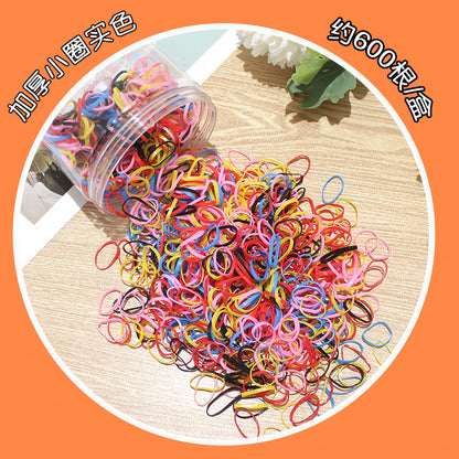 Elastic Band Kids Headband Black Hair Tie