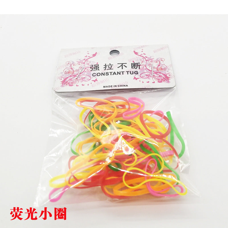 sj926 Elastic Band Kids Hair Tie Colorful Elastic Band 2