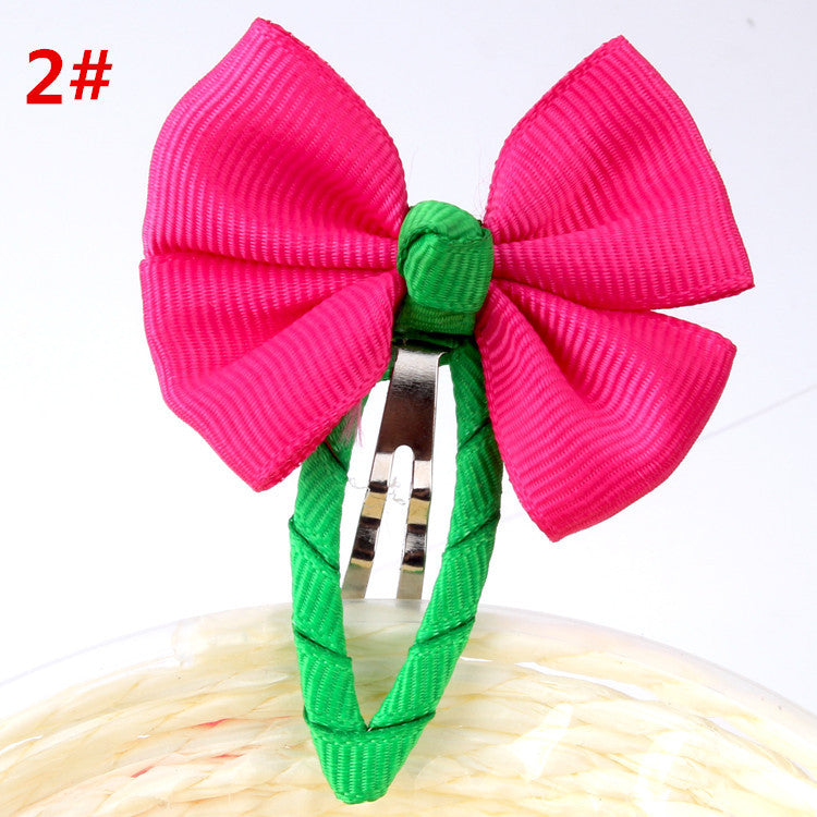 Flower Bow Hair Clip Hairpin Headband Kids Hair Accessory Head Accessory