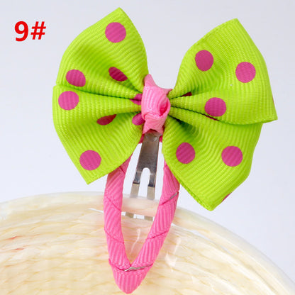 Flower Bow Hair Clip Hairpin Headband Kids Hair Accessory Head Accessory