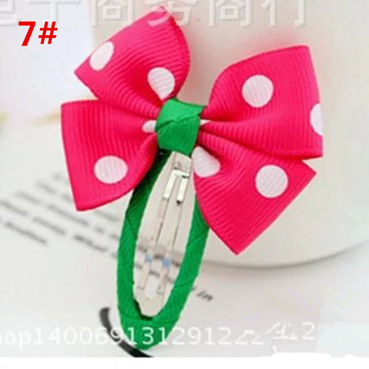Flower Bow Hair Clip Hairpin Headband Kids Hair Accessory Head Accessory