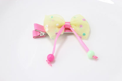 Kids Hair Accessory Hair Clip Girl Head Accessory Hairpin Cute Bow Side Clip