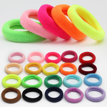 Gentle on Hair Towel Ring Kids Small Hair Tie Elastic Band Headband ebay