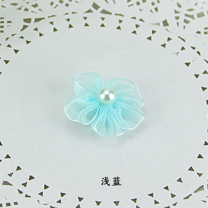 Handmade Pearl Kids Hair Accessory Head Accessory