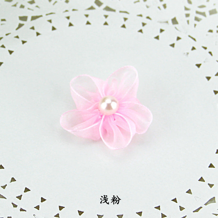 Handmade Pearl Kids Hair Accessory Head Accessory
