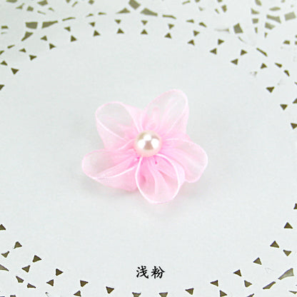 Handmade Pearl Kids Hair Accessory Head Accessory
