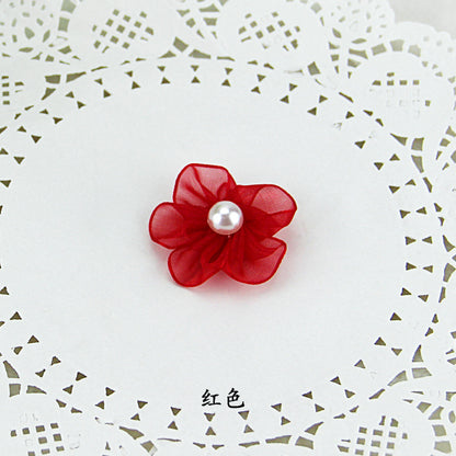 Handmade Pearl Kids Hair Accessory Head Accessory