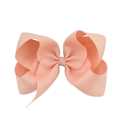 6 Kids Bow Hair Clip Head Accessory 588