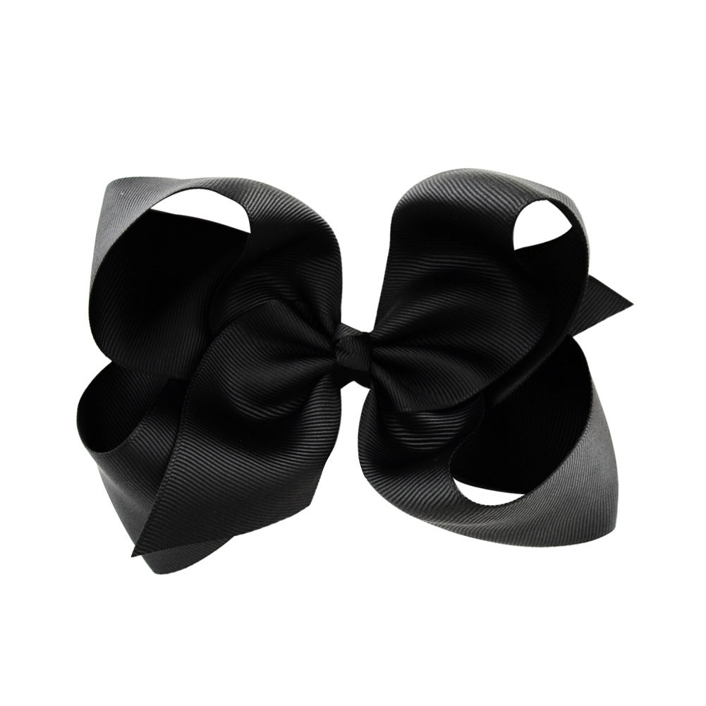 6 Kids Bow Hair Clip Head Accessory 588
