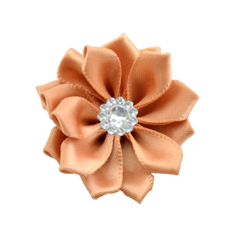 4 Acrylic Flower Kids Headband Hair Clip Accessory