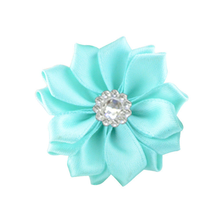 4 Acrylic Flower Kids Headband Hair Clip Accessory