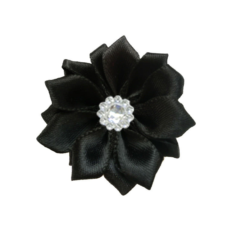 4 Acrylic Flower Kids Headband Hair Clip Accessory