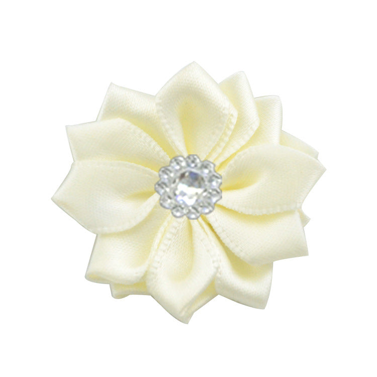 4 Acrylic Flower Kids Headband Hair Clip Accessory