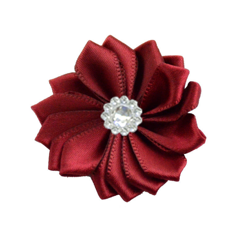 4 Acrylic Flower Kids Headband Hair Clip Accessory