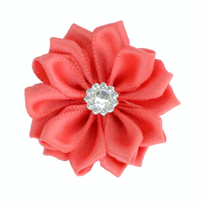 4 Acrylic Flower Kids Headband Hair Clip Accessory