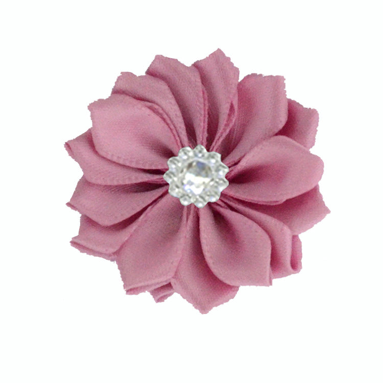 4 Acrylic Flower Kids Headband Hair Clip Accessory